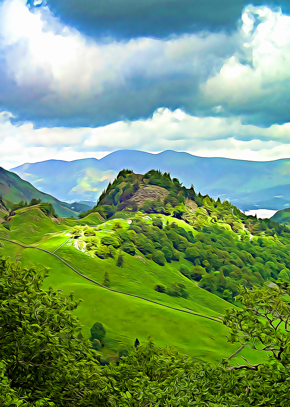 FX011 Castle Crag castle crag sat 18256